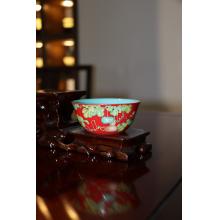 1头手绘珐琅彩福禄中国...