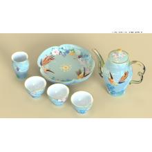 6头釉上共筑茶咖具