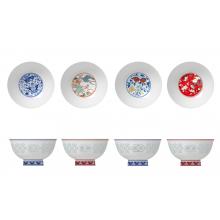 4头碗事如意饭具套组