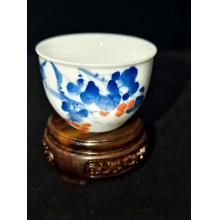 五彩汾水花鸟杯2