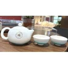 3头釉上山海茶具
