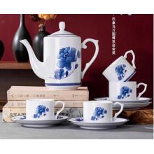 9头青花茶具——青韵